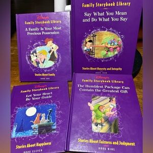 Disney Family Storybook Collection - Purple Covers